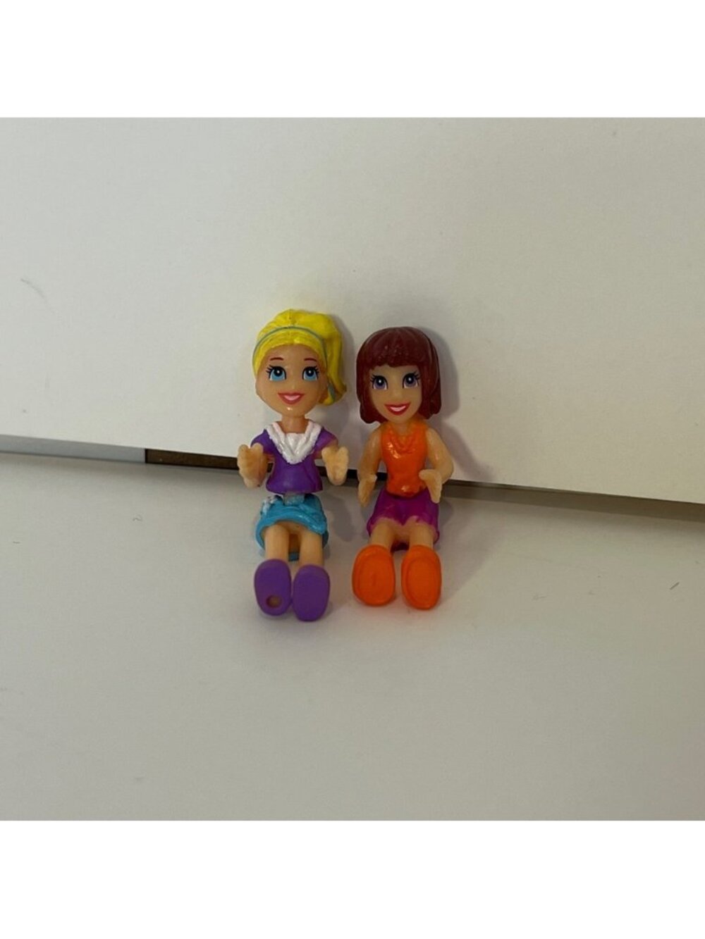 5/$35 Polly Pocket Polly Wheels Doll Figure Replacements Driving Mini Car